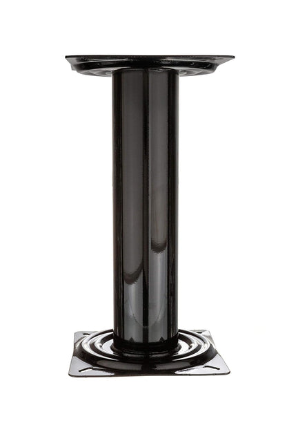 Swivl-Eze 91320 Pedestal para Asiento de Barco con Acabado Recubierto de Polvo Negro, 13 Pulgadas