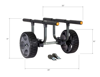 Wilderness Systems Heavy Duty Kayak Cart - for Kayaks and Canoes