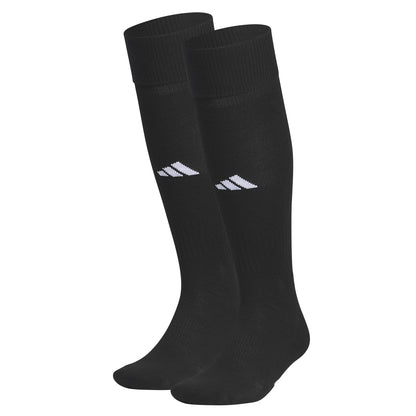 adidas Rivalry 2.0 Calcetines Sobre la Pantorrilla, Paquete 2 - XS - Negro - Blanco - 2.0