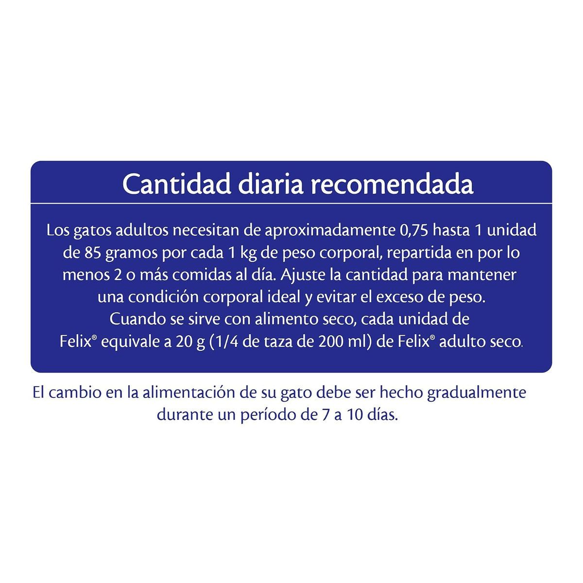 Purina Felix Fantastic Mix Adulto Todos los Tamaños Sabor Pollo y Cangrejo 24pack de 85g