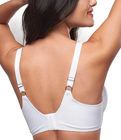 Ilusion Mujer Brasier Soporte Extremo Bra con Copa Preformada y Varilla Lateral Bras con Refuerzo en Costados y Tirantes Anchos 7352