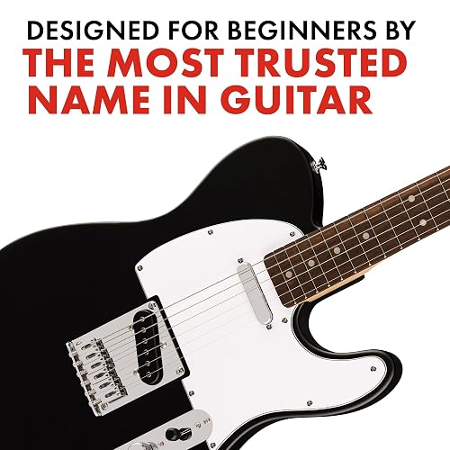 Fender Squier Debut Collection Telecaster Guitarra Eléctrica, Diapasón Laurel, Color Negro