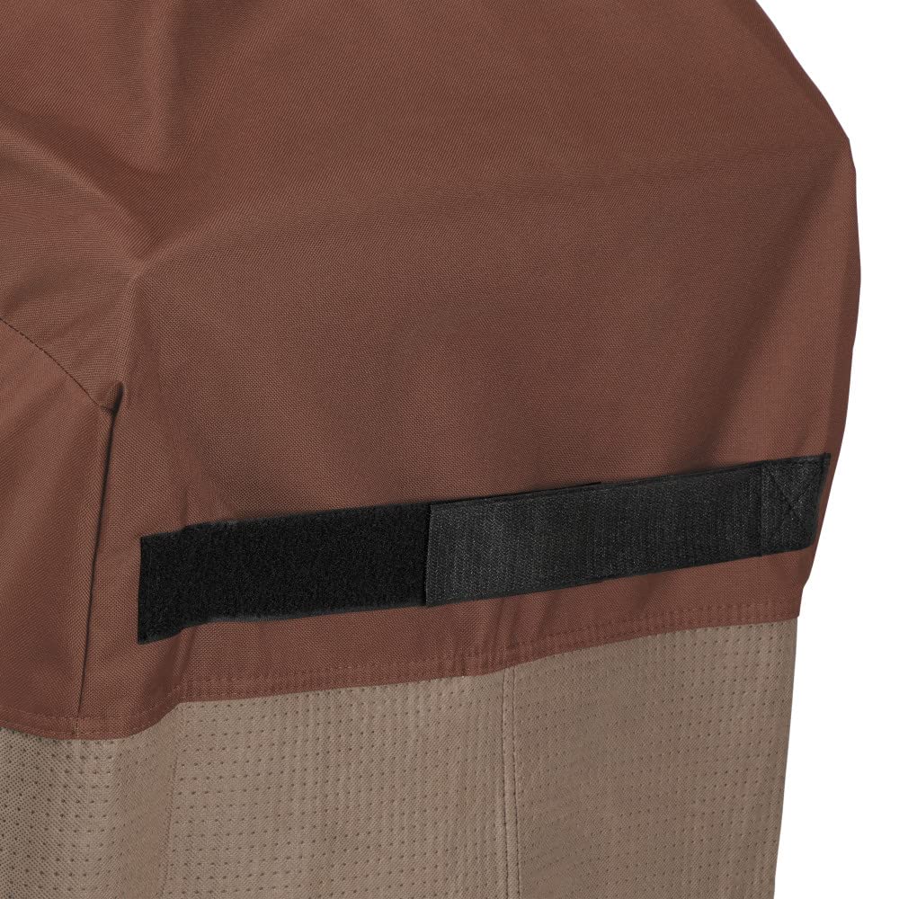 Duck Covers Ultimate - Cubierta redonda impermeable para hoguera de 34 pulgadas, fundas para muebles de patio