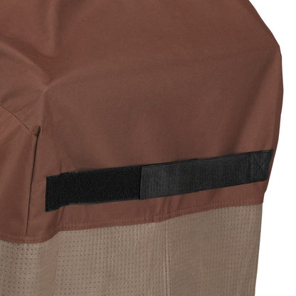 Duck Covers Ultimate - Cubierta redonda impermeable para hoguera de 34 pulgadas, fundas para muebles de patio