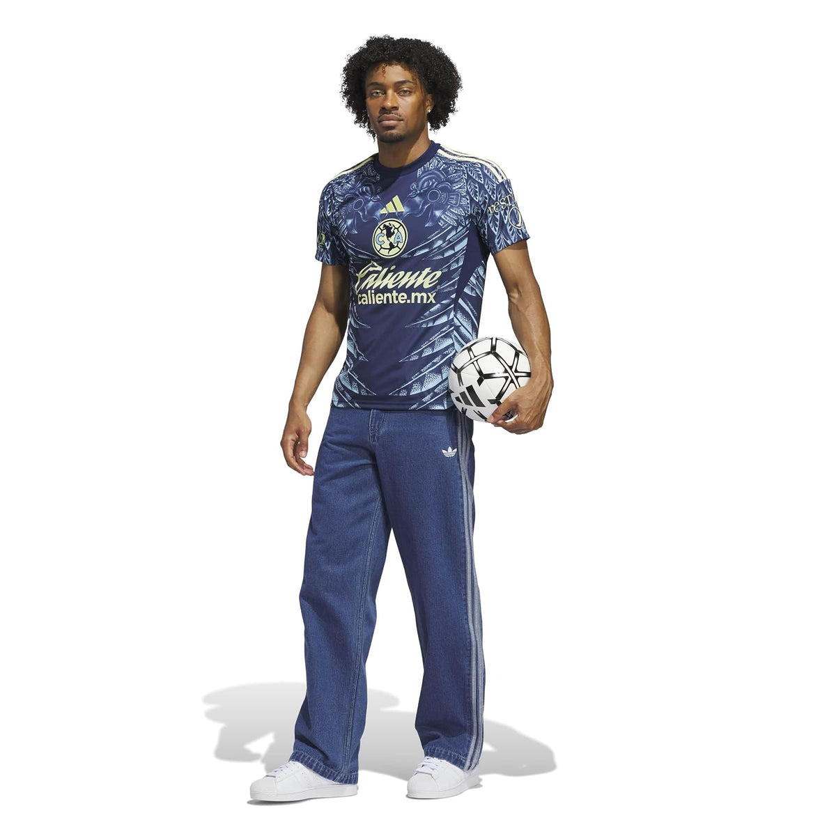 adidas adidas Jersey de Manga Corta Visitante del Club América 25/26 Jersey de Manga Corta Unisex-niños