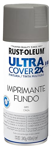 Rust-Oleum Ultra Cover 2X Pintura en Aerosol Gris Mate 340 g