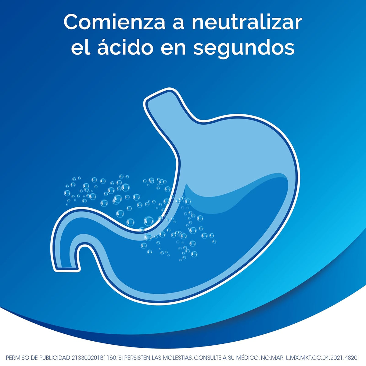 Alka Seltzer Antiácido, Alivio de los Síntomas de Malestares Estomacales como Dolores de Cabeza, Cuerpo y Estómago, 100 Tabletas Efervescentes