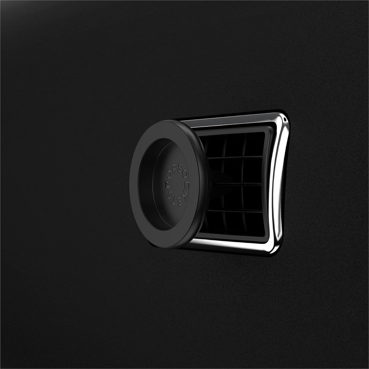 PopSockets: Soporte de Automóvil Compatible con MagSafe®, Soporte magnético para teléfono para Automóvil, Soporte de teléfono para Automóvil, Negro