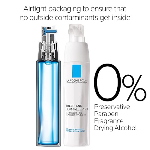 La Roche Posay Toleriane Ultra Crema, Crema Hidratante Facial para Piel Sensible y Alergica, 40 ml, 1 count, Multicolor