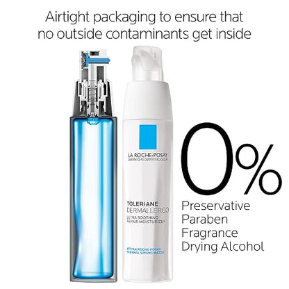 La Roche Posay Toleriane Ultra Crema, Crema Hidratante Facial para Piel Sensible y Alergica, 40 ml, 1 count, Multicolor