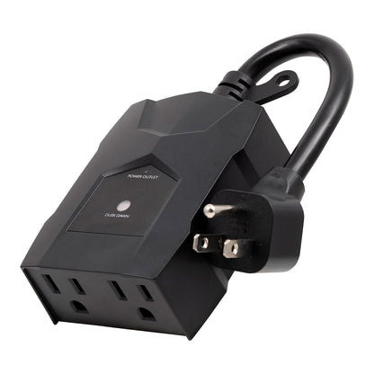 UltraPro Temporizador con Fotocelda para Exteriores - 1 paquete - Salida dual - Amanecer