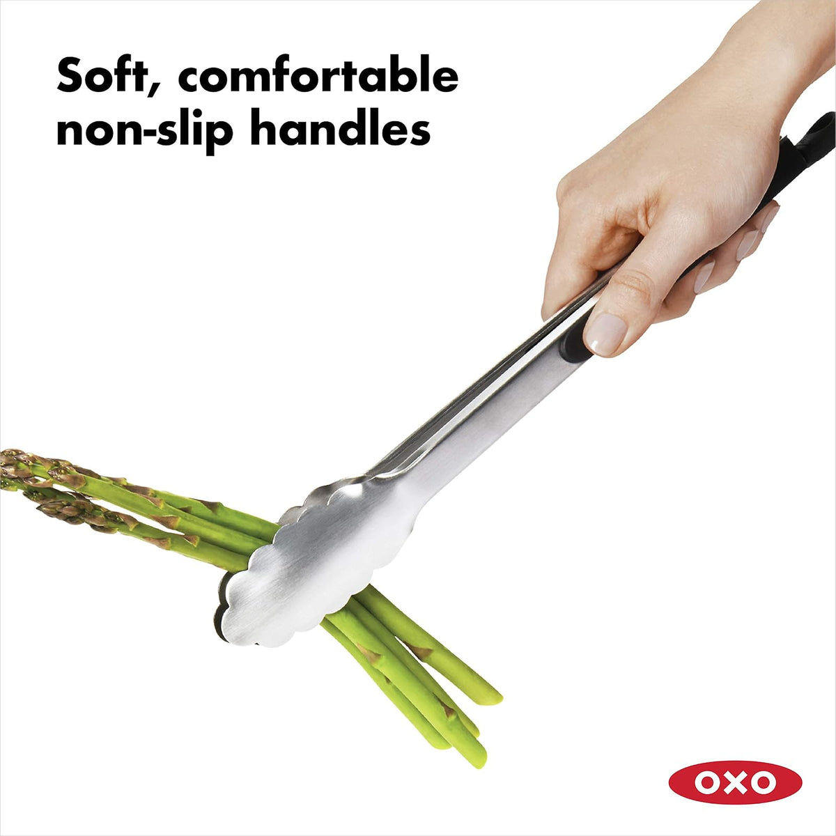 OXO Good Grips Pinzas de Acero, 30 cm