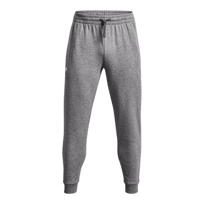 Pants de Entrenamiento Under Armour UA Rival Fleece para Hombre - M - (025) Castlerock Light Heather - White
