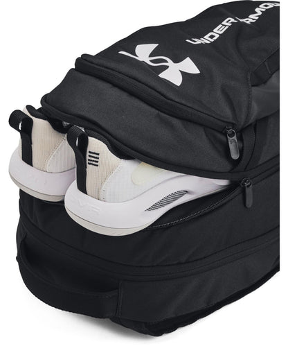 Under Armour Mochila para entrenamiento Hustle 6.0 para Adulto Unisex, Unitalla, Color Negro