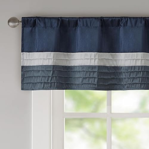 Madison Park MP41-2231 Window Valance, Navy