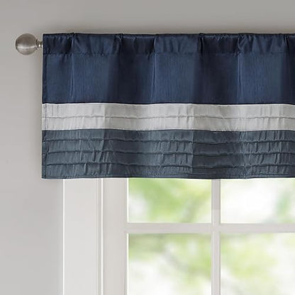 Madison Park MP41-2231 Window Valance, Navy