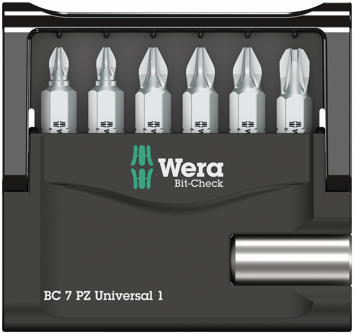 Wera - 5056296001 Pozidriv Mini-Check PZ Juego de brocas de chapa