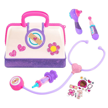 Doc McStuffins Juego de Bolsas para médicos de Hospital de Juguete, Multicolor, 22.86 x 9.65 x 22.86 cm (Just Play 92091)