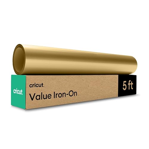Value Iron-on - Gold - 12 in x 5 ft (1)
