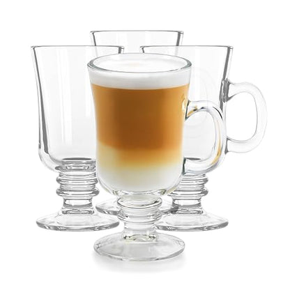Libbey Juego de 4 tazas de café irlandés de 20 ml