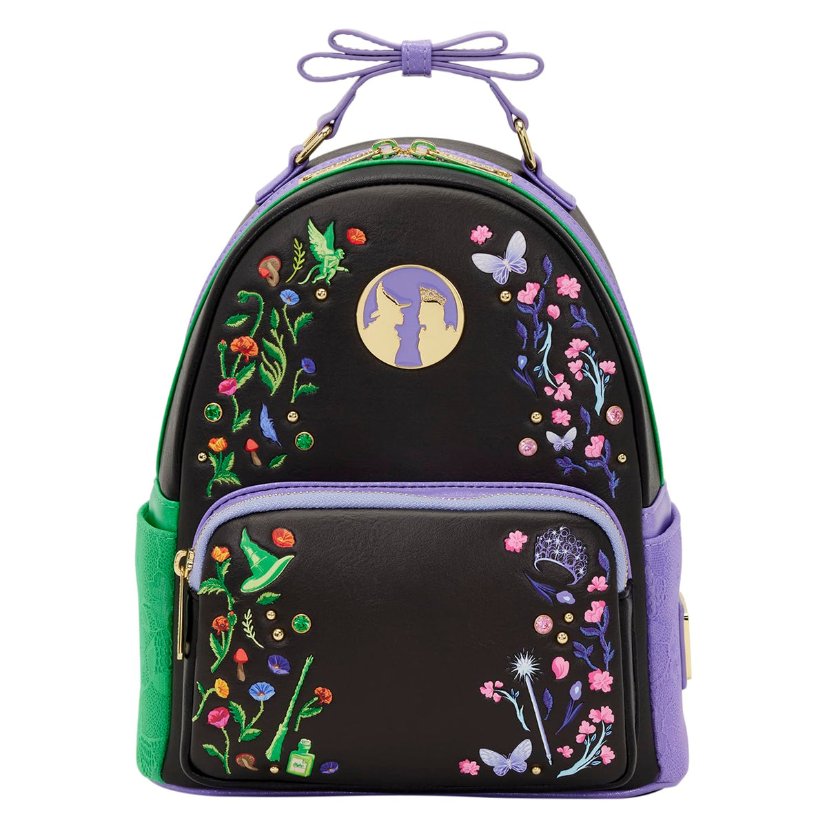 Mini Mochila de Flores y Encaje de Glinda y Elphaba de Universal Wicked de Loungefly
