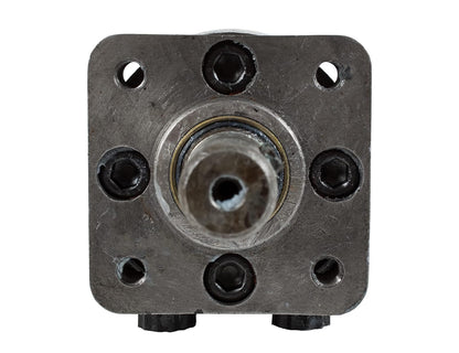 Buyers Products Motor Hidráulico de Montaje de 4 Pernos, Eje Redondo 1 in, Puerto NPT 1/2 in CM034P