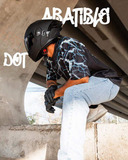 XBULL Casco PEGASSO Negro Mate M