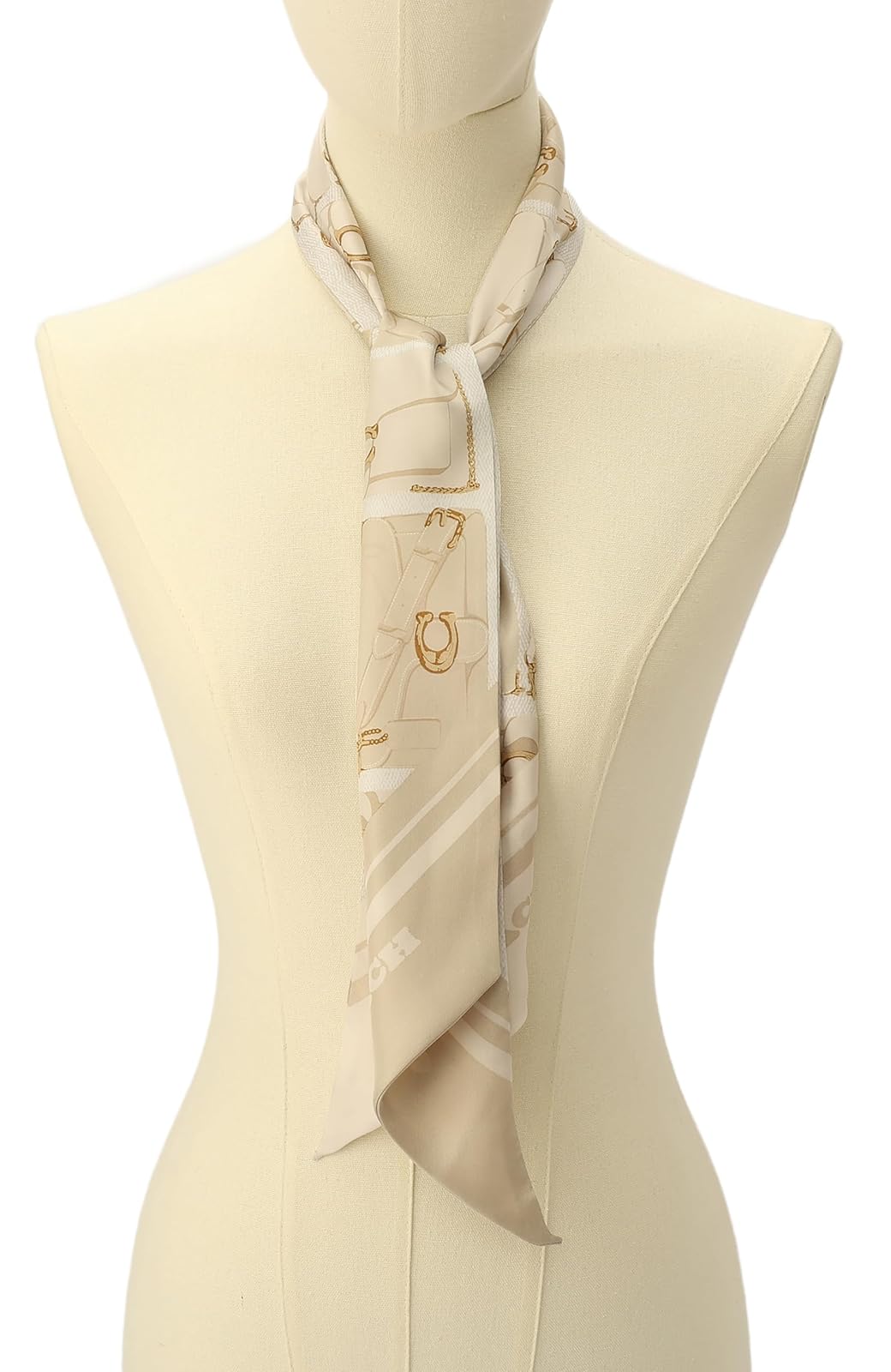COACH Tabby Printed Skinny Bufanda ajustada Mujer