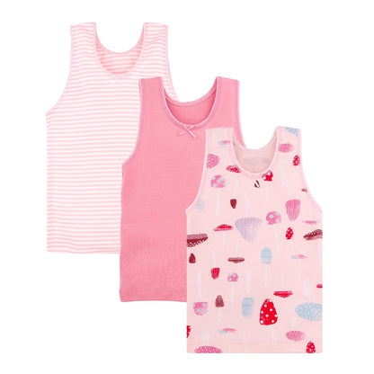Baby Creysi Playera Paquete para Niña Pack de 3 Algodón Hipoalergénico