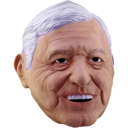 REV Ya Sabes Quién, Máscara de Ex Presidente, Disfraz de Presidente de México de Máscaras de Personajes Famosos Ideal para Halloween