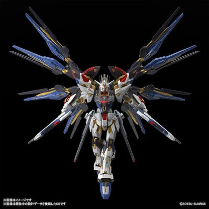 BANDAI SPIRITS(バンダイ スピリッツ) MGEX Mobile Suit Gundam Seed Destiny Strike Freedom Gundam Escala 1/100 Modelo de plástico codificado por Colores