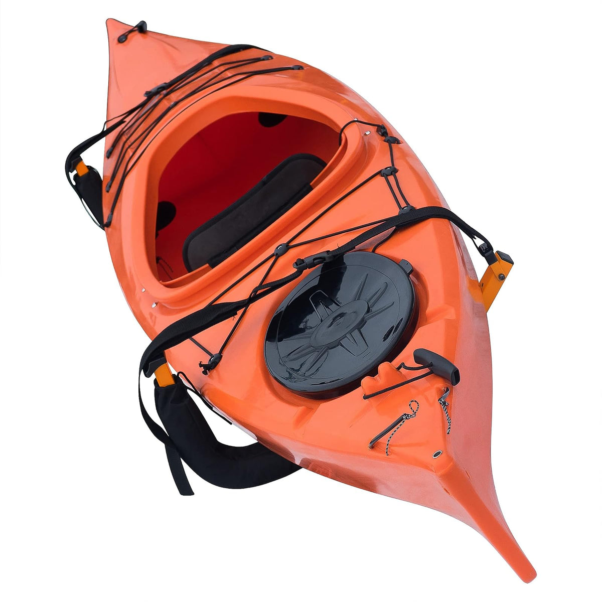 RAD Sportz - Juego de 2 Perchas de Almacenamiento para Montaje en Pared, 150 Libras de Capacidad para Kayaks, Tablas de Surf, canoas o Tablas de Snowboard (Naranja)