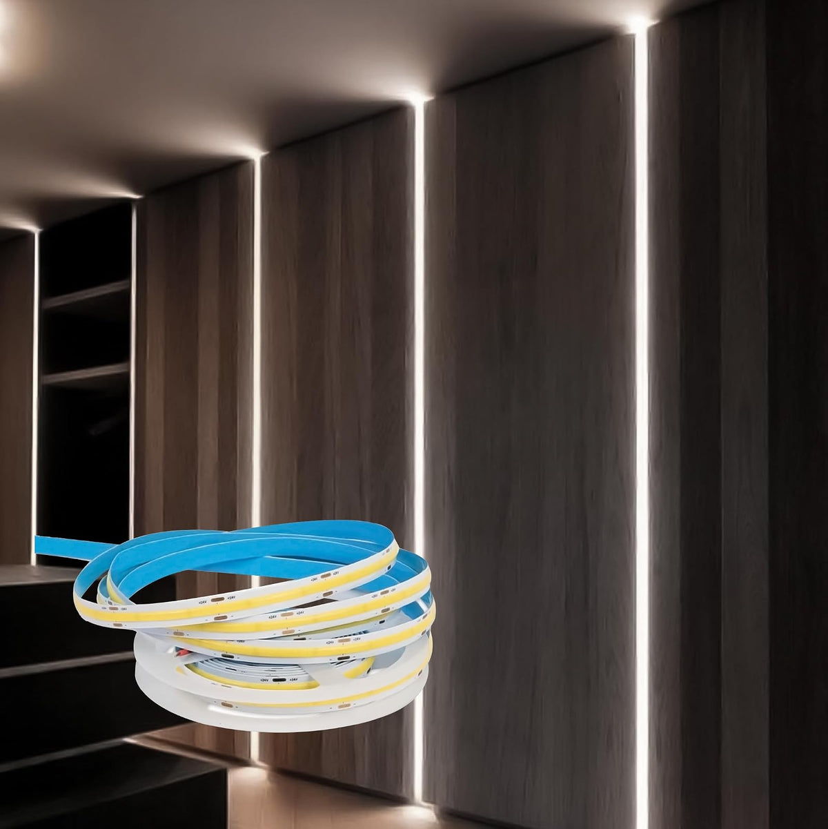 Winled WTI-014 Tira Led COB Continuo Blanco Neutro 50w 24V 5 Metros