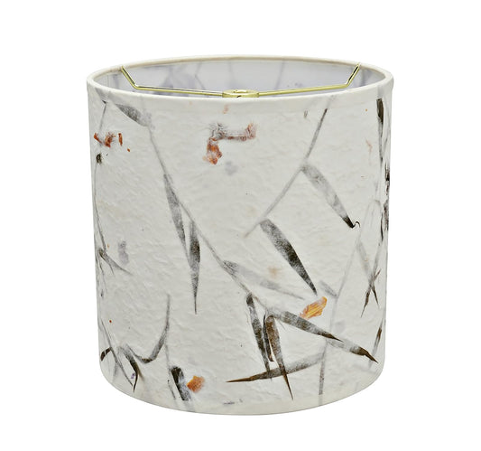 Aspen Creative 31223 - visualización de lámpara de construcción de araña con forma de tambor de transición en color blanco roto, 8 pulgadas de ancho (8 x 8 x 8 pulgadas)