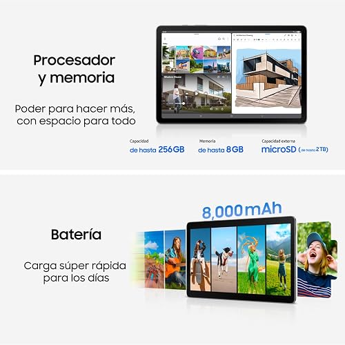 Samsung Tab S10 Lite Silver 128GB, Pantalla 10.9''
