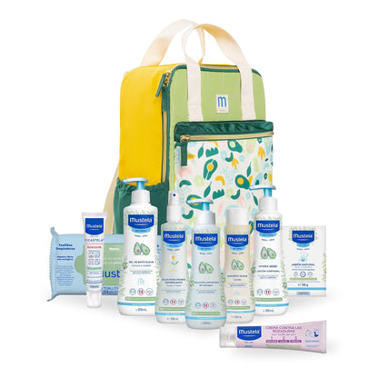 Mustela Baby Shower Pack + Pañalera, 10 productos, Ideal para Regalos