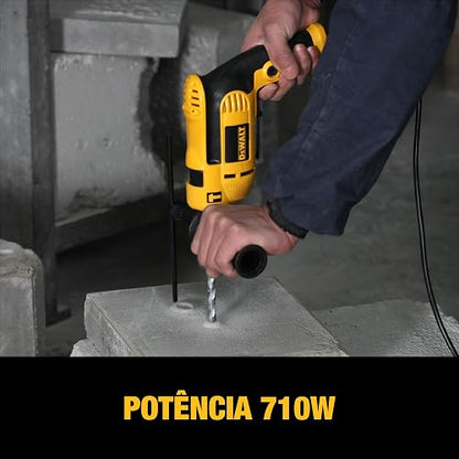 DEWALT Taladro Percutor 1/2" (13mm), 710W, 0-2600RPM, DWD024