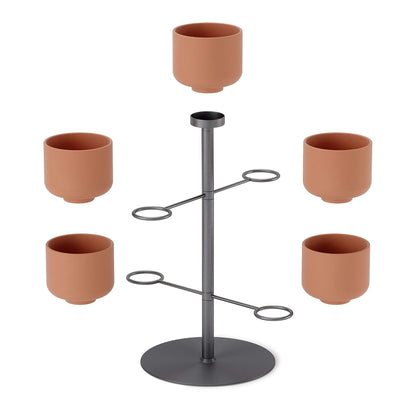 Umbra Terrapotta Macetero con Soporte