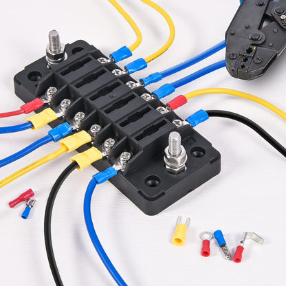Nilight - Kit surtido de conectores de cables eléctricos de calibre 22-16/16-14/12-10, 540 piezas
