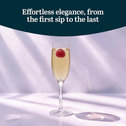 Libbey 3795 Embassy 6-Ounce Flute Champagne Glass, Set of 12