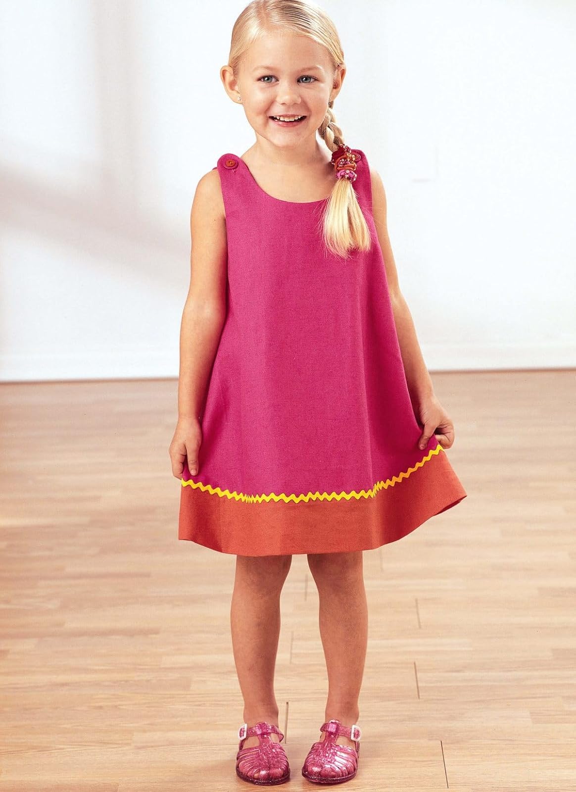 BUTTERICK PATTERNS B3772 - Patrones para Vestidos para niños y niños, Talla 4-5 - 6