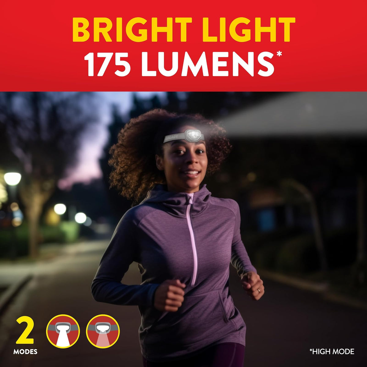 EVEREADY - Faros LED Pro200 [Paquete de 5], IPX4, resistentes al agua, y duraderas para camping, senderismo, corte de energía de emergencia (baterías incluidas)