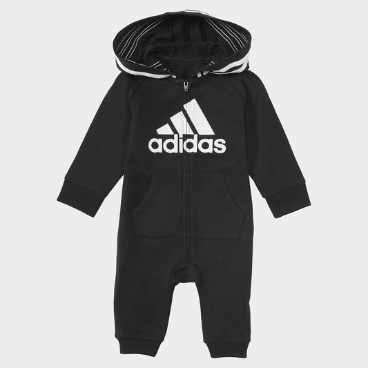 adidas Long Sleeve Zip Front Adidas Hooded Coveralls Durmientes para bebés y niños pequeños bebés niños