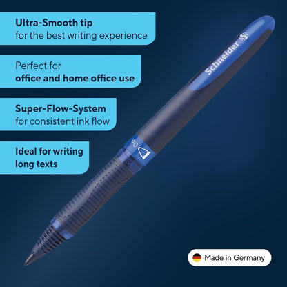 Schneider One Business Clip-on retractable pen Negro, Azul, Verde, Rojo 4pieza(s) - Bolígrafo (Bolígrafo retráctil con clip, Multicolor, Negro, Azul, Verde, Rojo, De plástico, 0.6 mm, Fuerte)