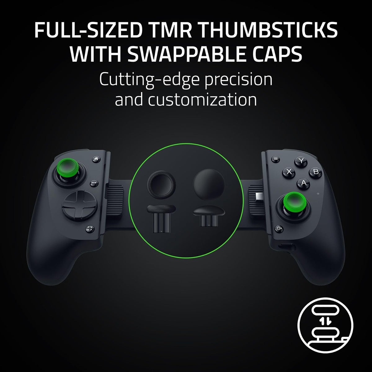 Razer Kishi V3 Pro Gaming Controller for iPhone, Android & Tablets, USB-C