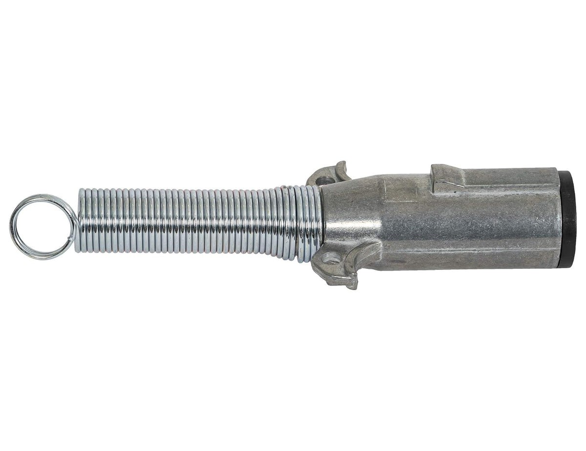 Buyers Products - Conector de Remolque de Zinc Fundido a presión de 2 vías, Lado del Remolque, pasadores horizontales con Resorte, TC2002, Silver