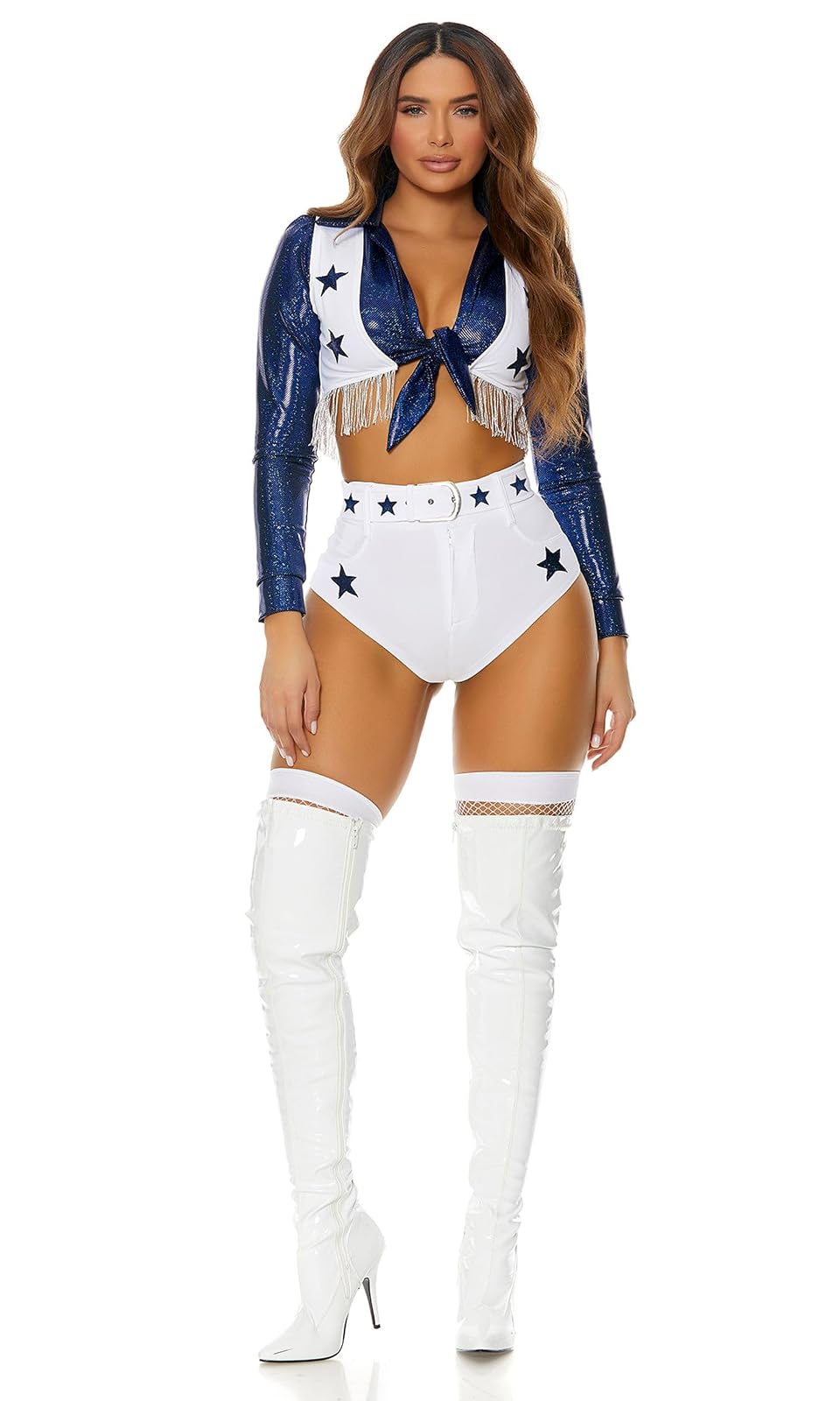 Forplay womens Seeing Stars Cheerleader Costume