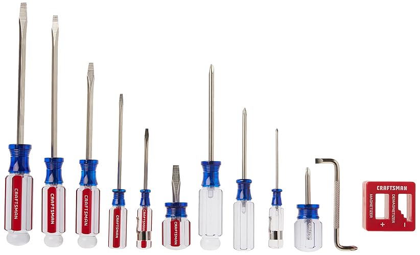 CRAFTSMAN Juego de destornilladores, surtidos, 12 piezas CMHT65044