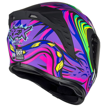 XBULL Casco BALTO Rex Morado S