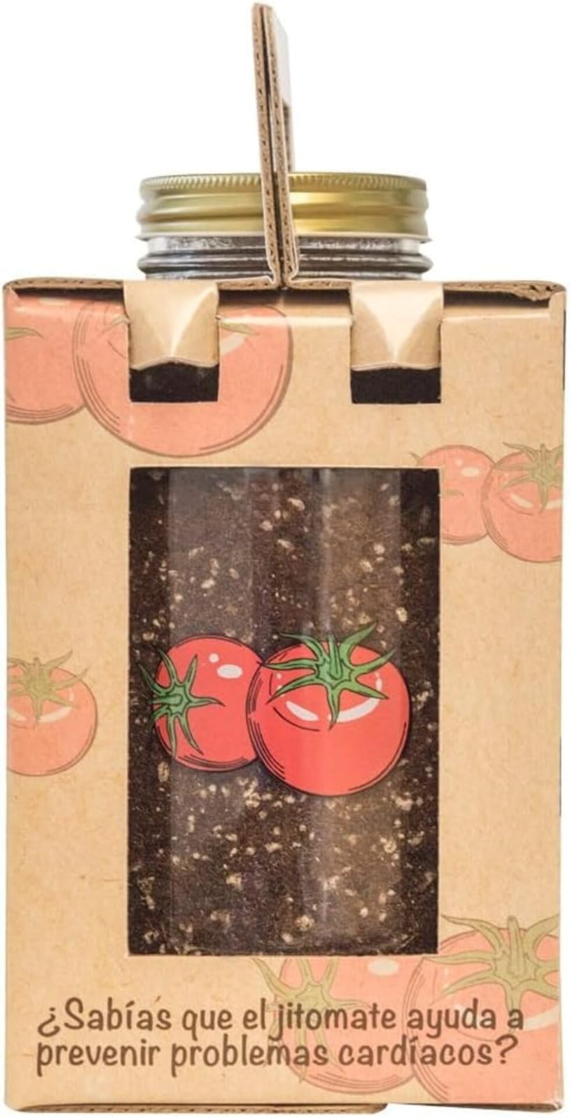PISUMMA Kit de Cultivo de Jitomate Jardinería en Casa y Exterior – Ideal para Principiantes y Expertos